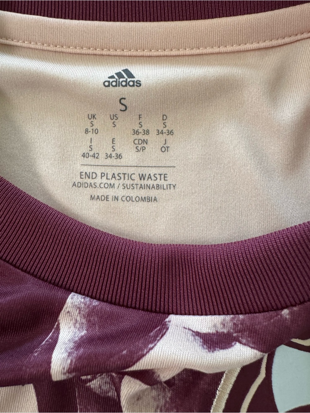 NWT Portland Timbers Heritage Rose away jersey adidas Pink and Burgundy - Picture 5 of 9